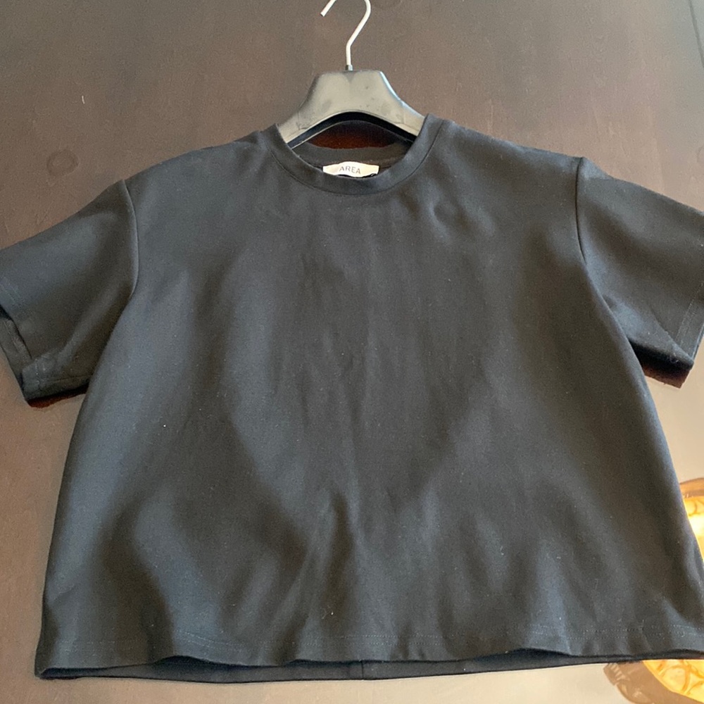 AREA
Embellished Open Heart black  T-Shirt size S
